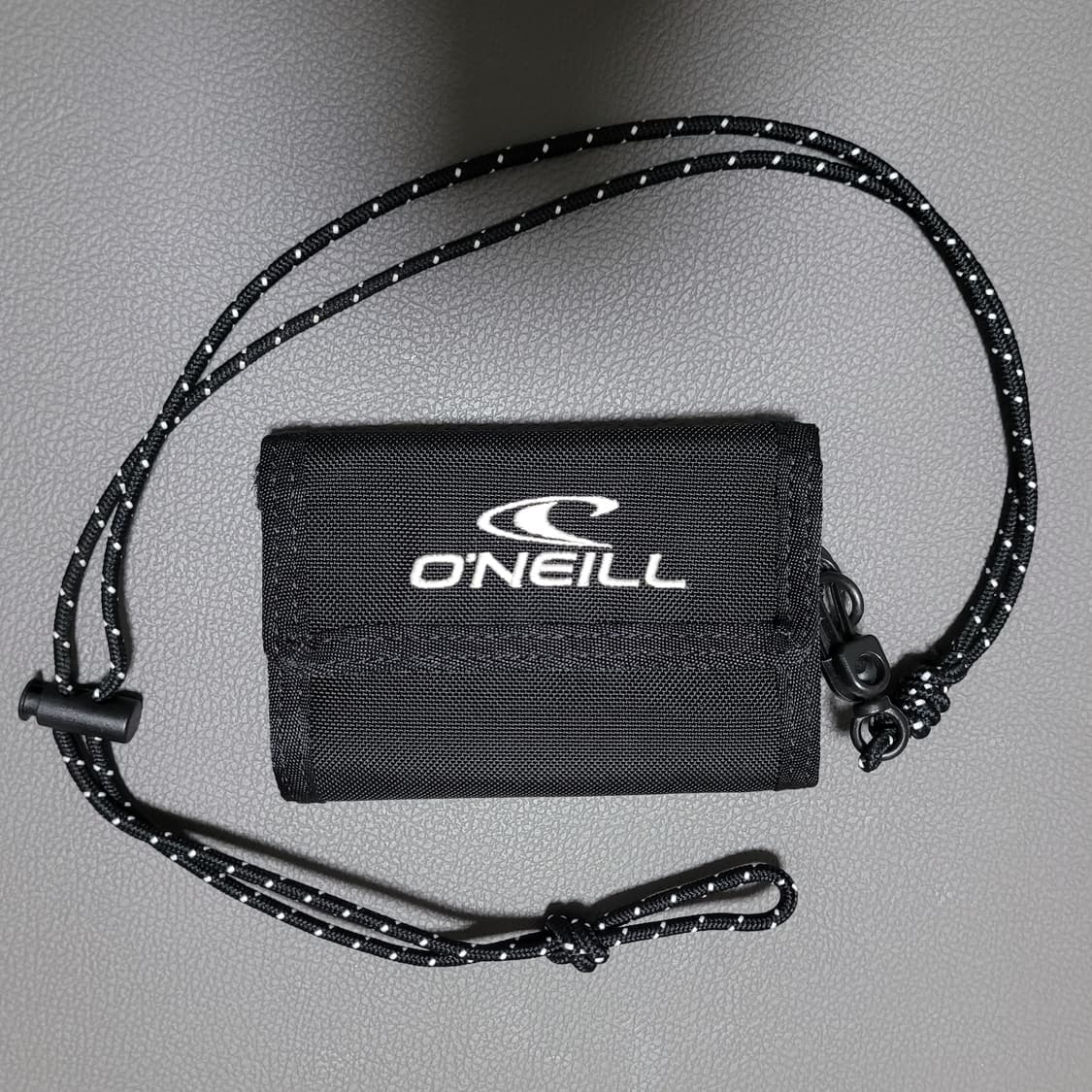 오닐(O'Neill) 목걸이 카드 코인 지갑 블랙 상품이미지1