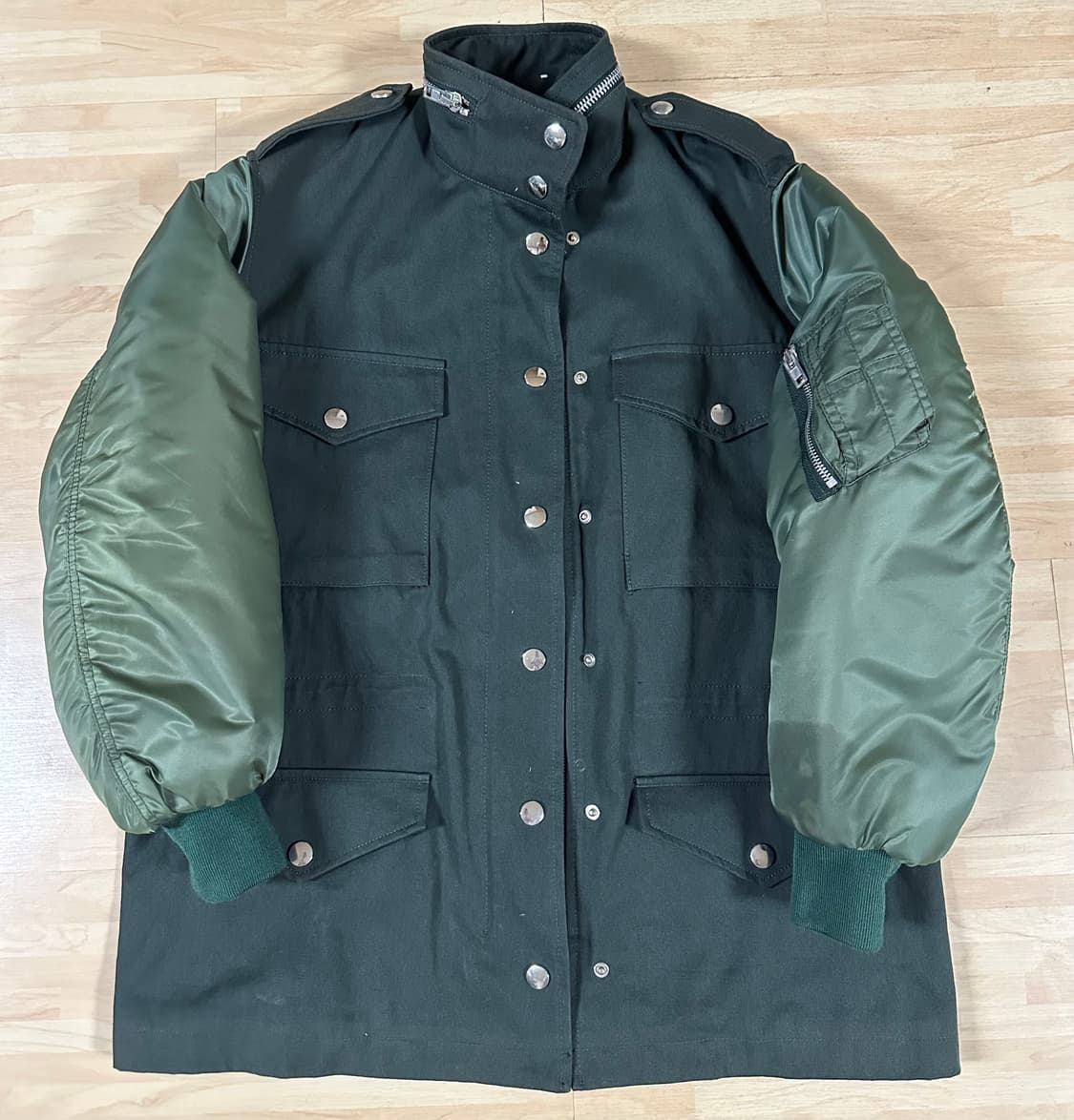 알렉산더왕 하이브리드 카고 믹스 미디어 자켓 상품이미지2