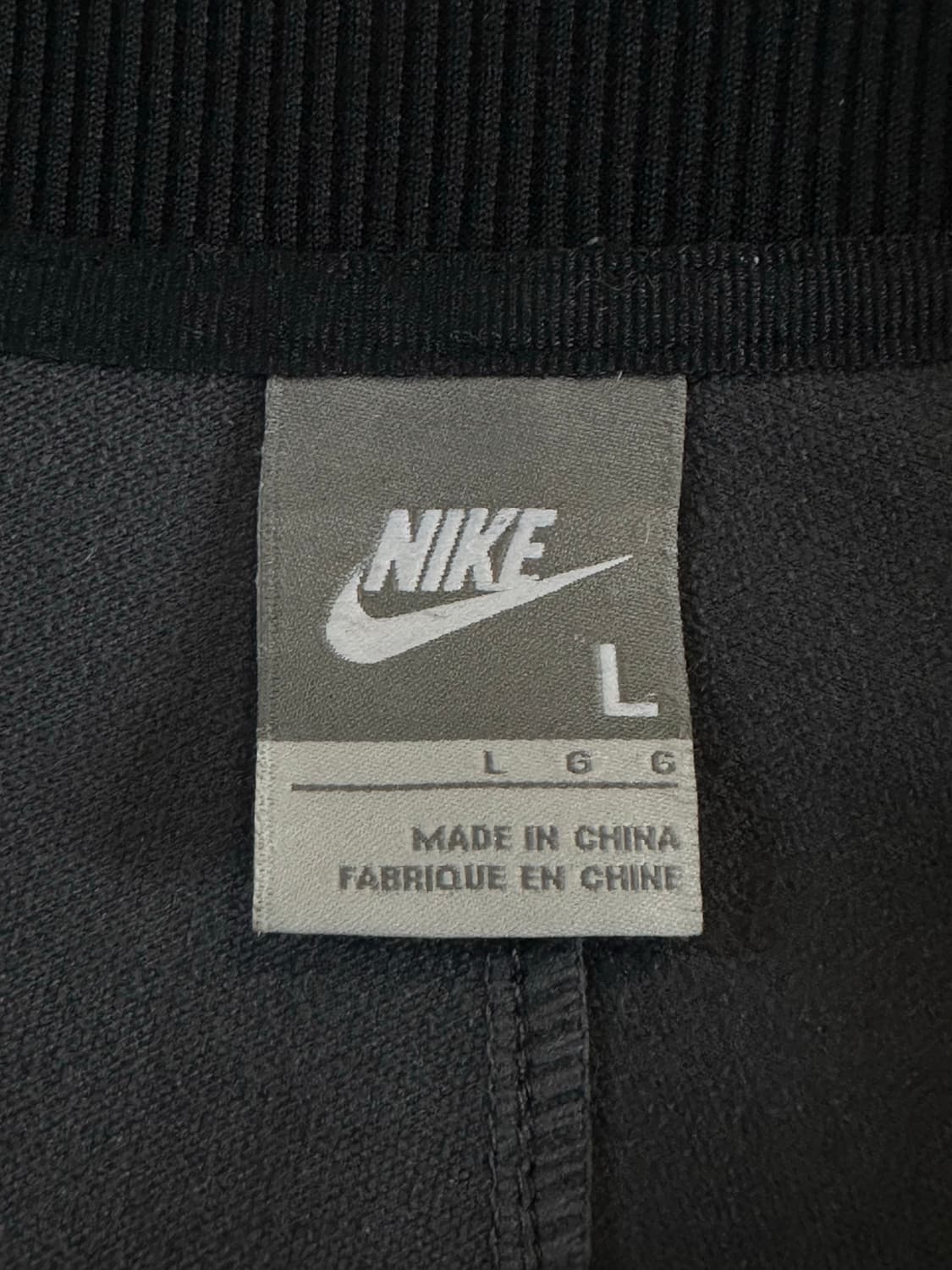 00s 나이키 NIKE 어슬레틱 웨스트 배색 트랙탑 져지 블랙 상품이미지5