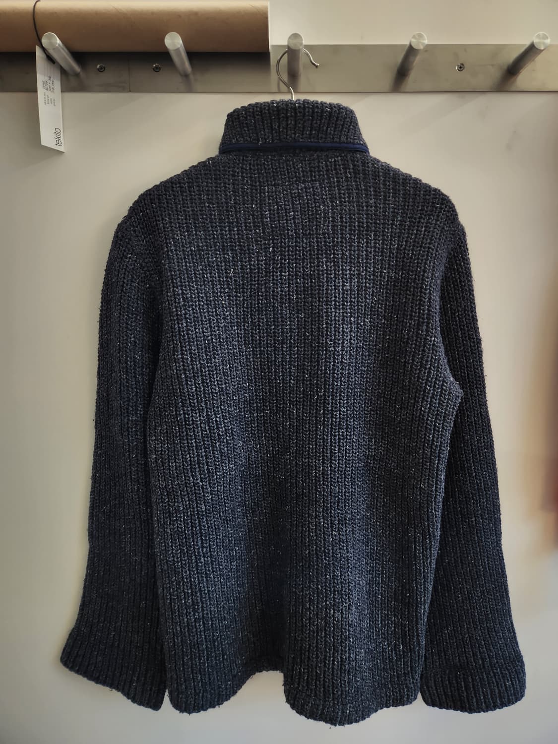 블루블루재팬 울 데님 리버서블 가디건 상품이미지3