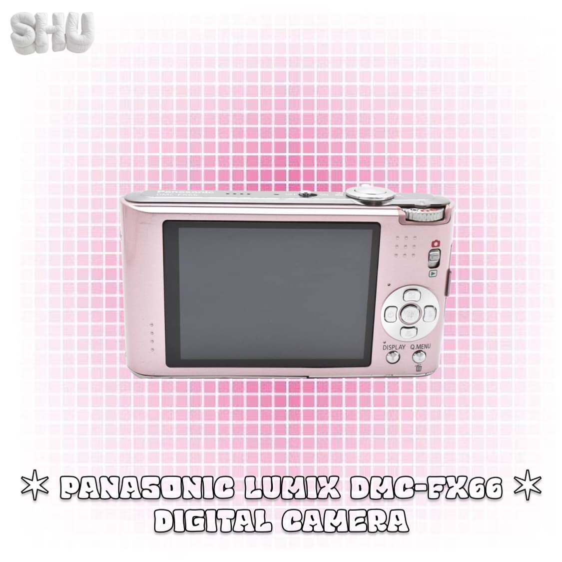 파나소닉 루믹스 DMC-FX66 빈티지 디카  핑크 상품이미지3