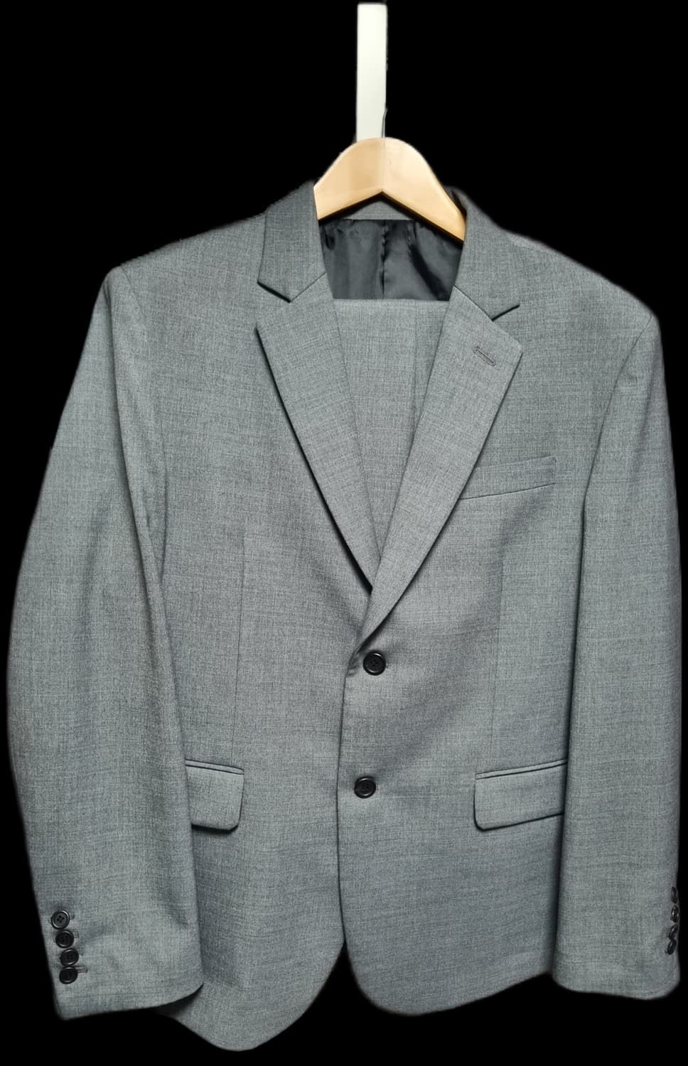 모노소잉(헨스) 수트 셋업 남자 정장 그레이 48 사이즈 상품이미지5