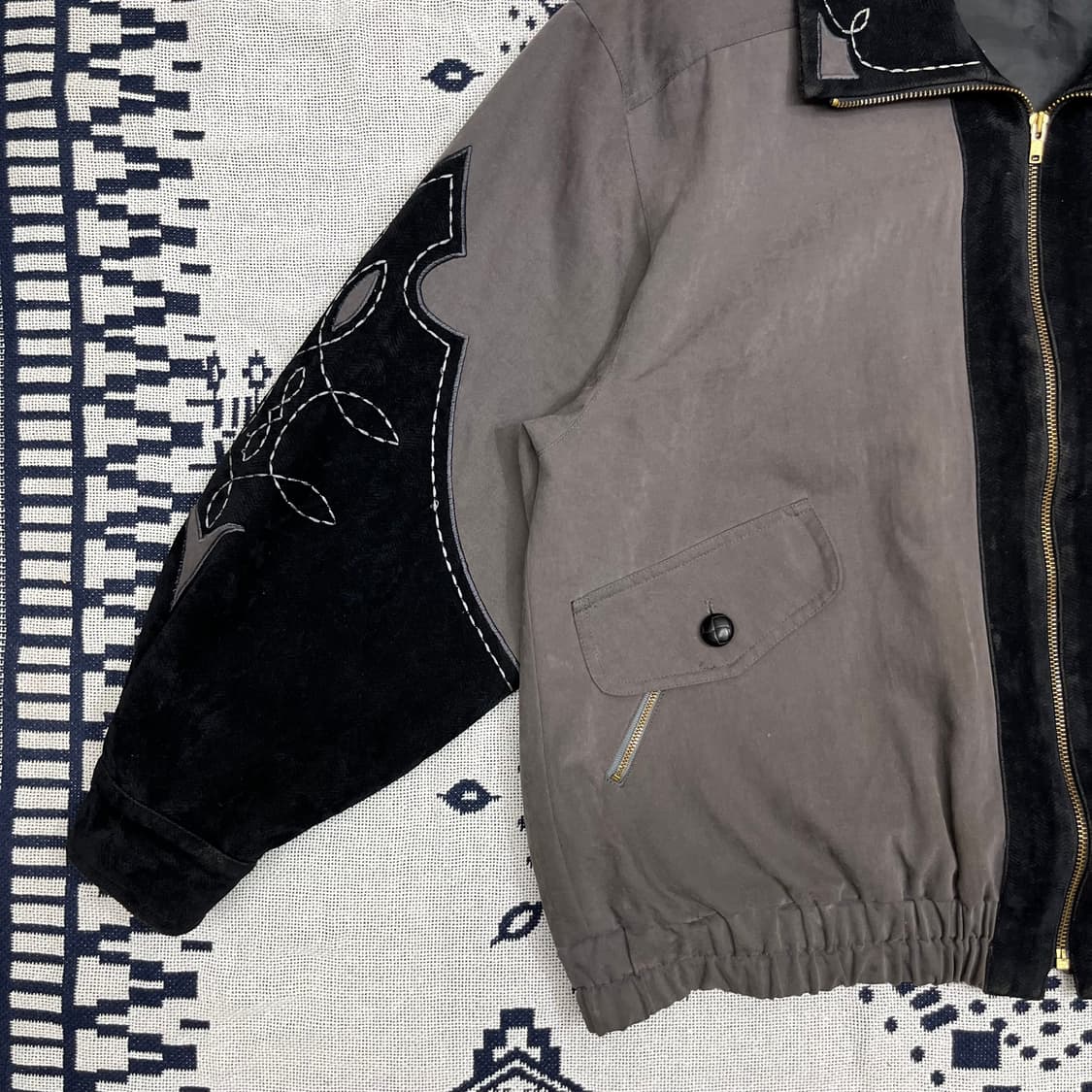 [M] VTG JPN 웨스턴 패턴 자켓 상품이미지6