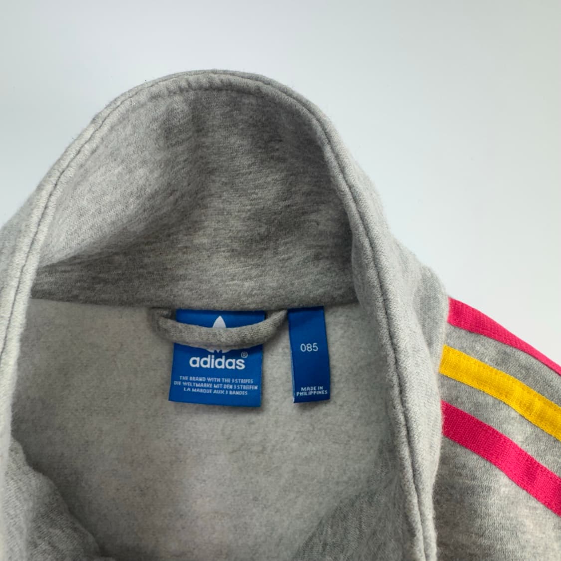 Adidas 아디다스 백 파이어로고 그레이 져지 상품이미지5