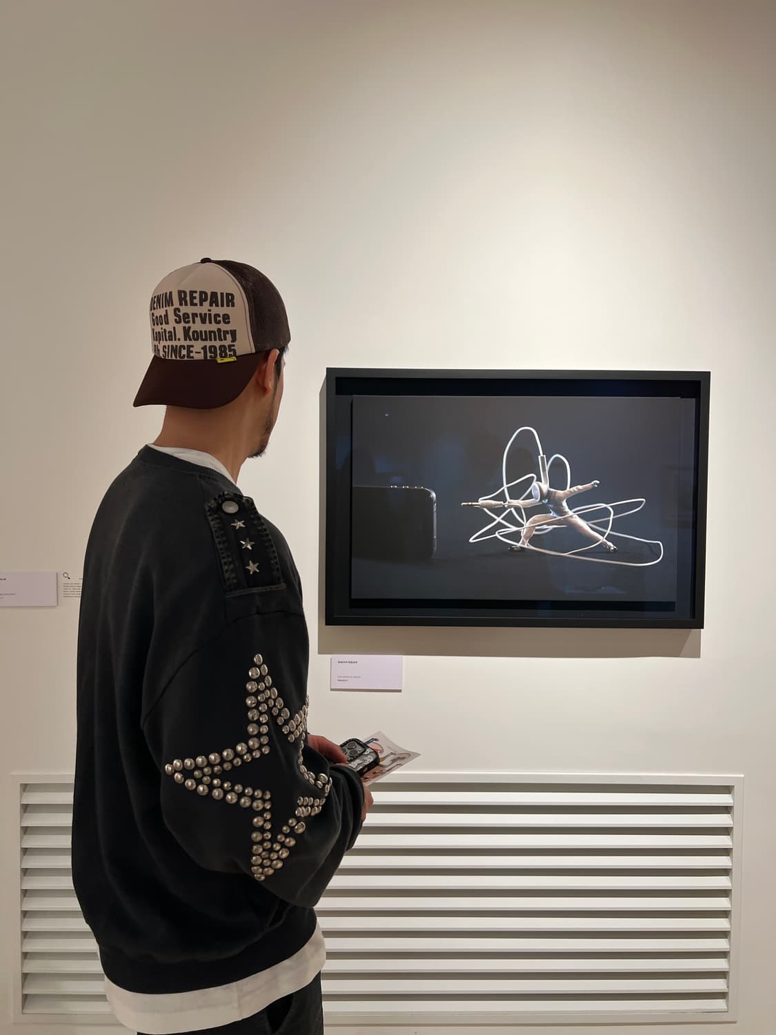 [3] [[초급처]]캐피탈 빅스타 스터드 맨투맨 상품이미지3