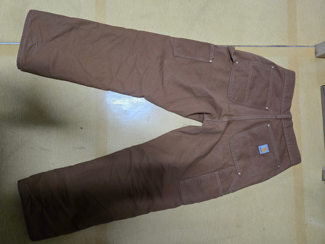 칼하트 b01 더블니 31x30 브라운 새상품 팝니다 상품이미지2