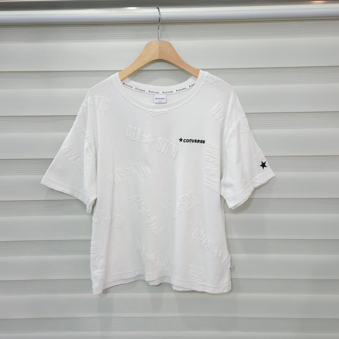 일본판 CONVERSE 반팔티- 우먼M 상품이미지1