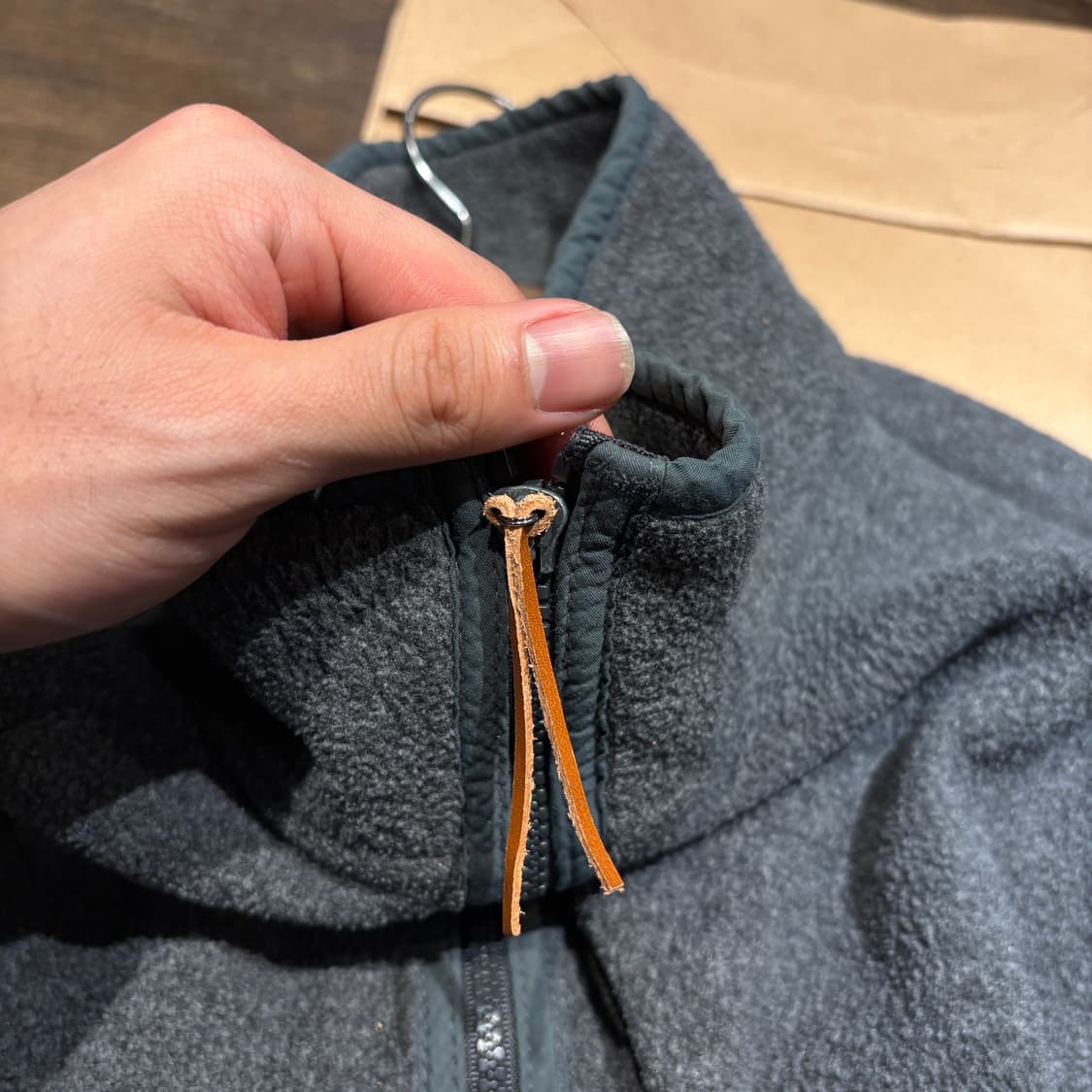 90s L.L.bean 90년대 미국 생산 엘엘빈 그레이 신칠라 플리스 상품이미지10