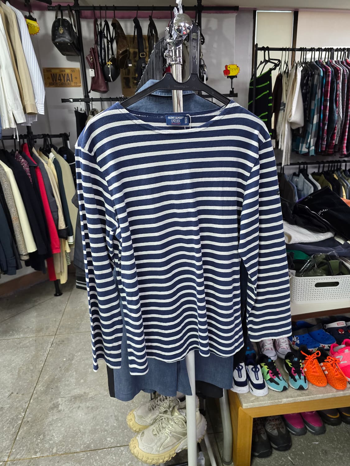 세인트제임스 스트라이프 긴팔 티셔츠 (1235) 상품이미지1