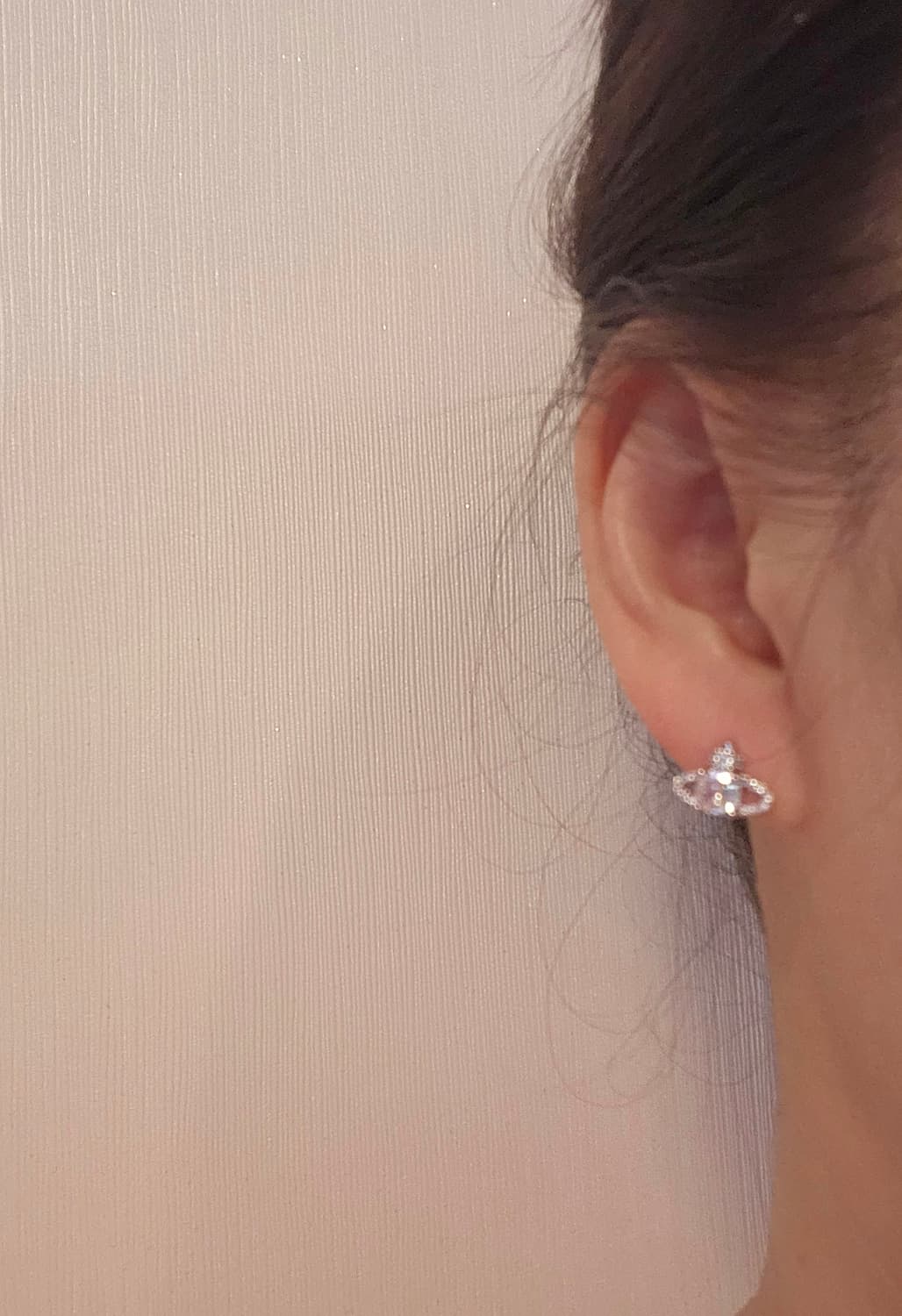 비비안웨스트우드 업사이클링 큐빅 미니 귀걸이 상품이미지6