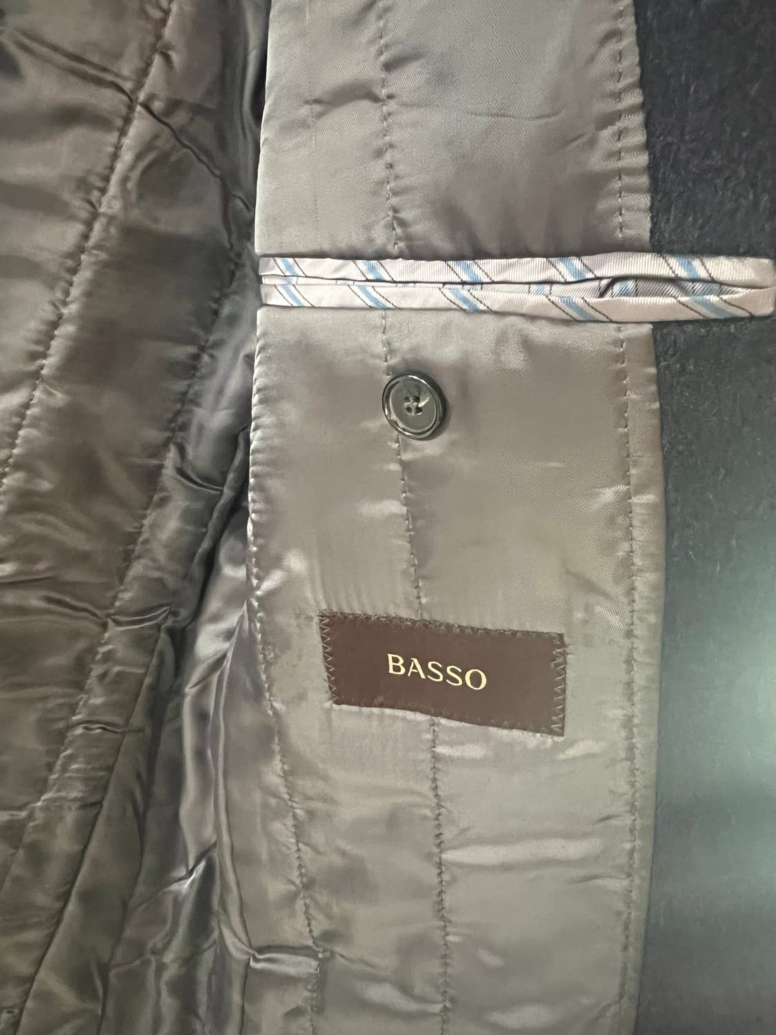 BASSO 울 캐시미어 코트 상품이미지3