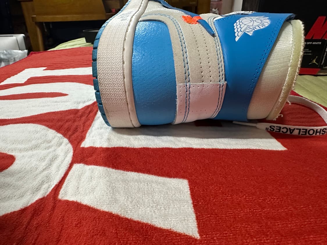 오프화이트 조던 1 unc 310사이즈 상품이미지6