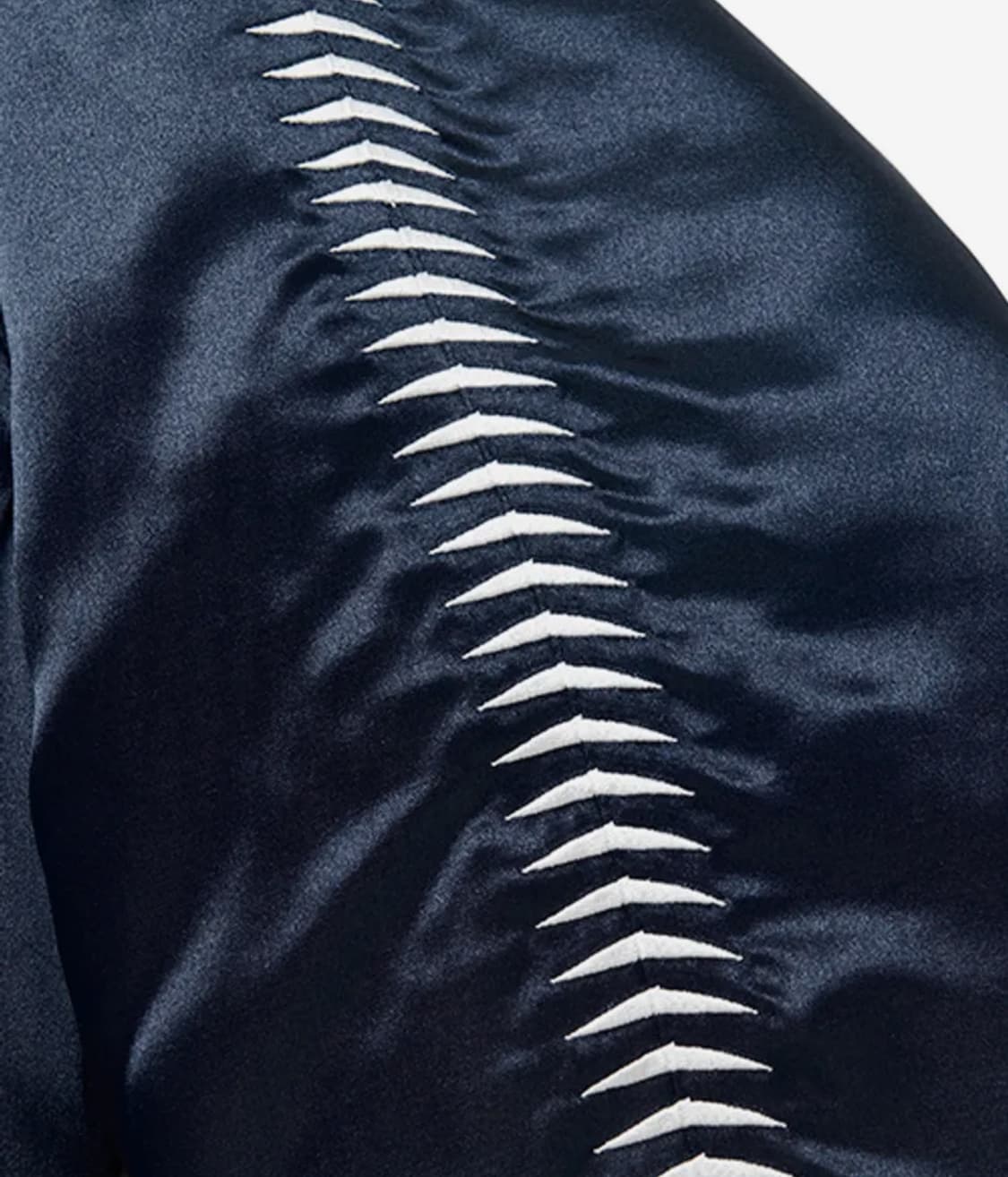 WKNDRS 위캔더스 바시티 자켓 W SATIN JK (NAVY) M 상품이미지6