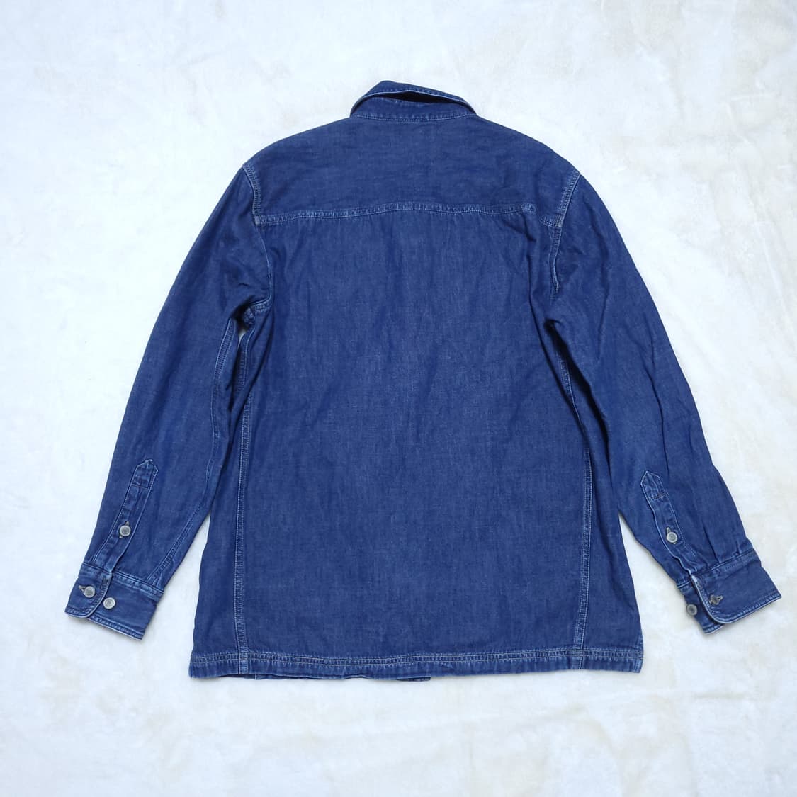 렌즈앤드 남성 데님셔츠형 자켓 S 상품이미지2