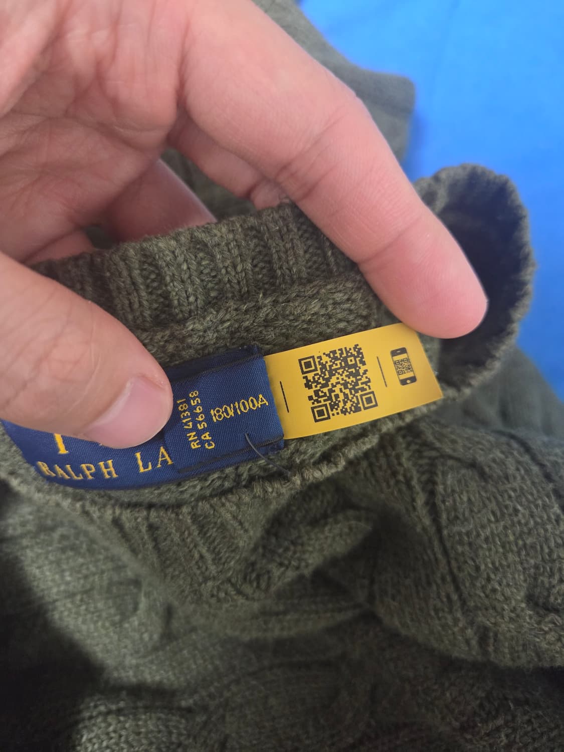 폴로 랄프 로렌 polo ralph lauren knit L사이즈 상품이미지3
