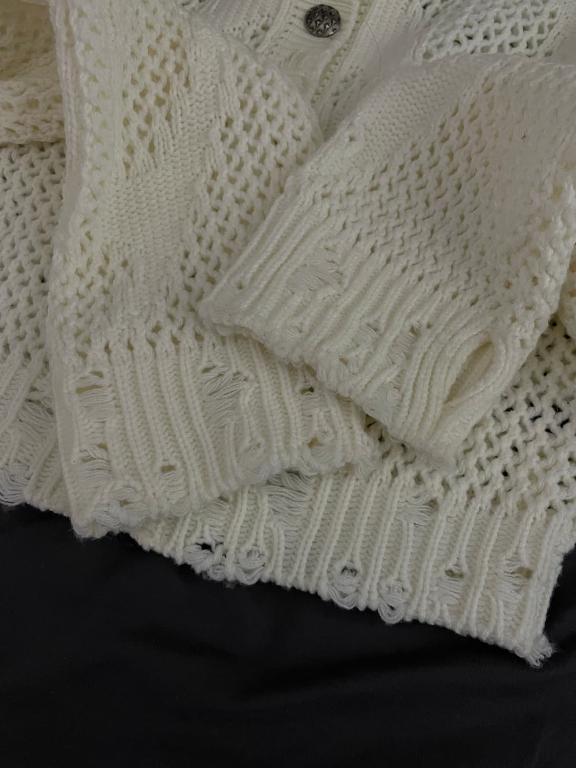 떠그클럽 네트 후드 니트 상품이미지6