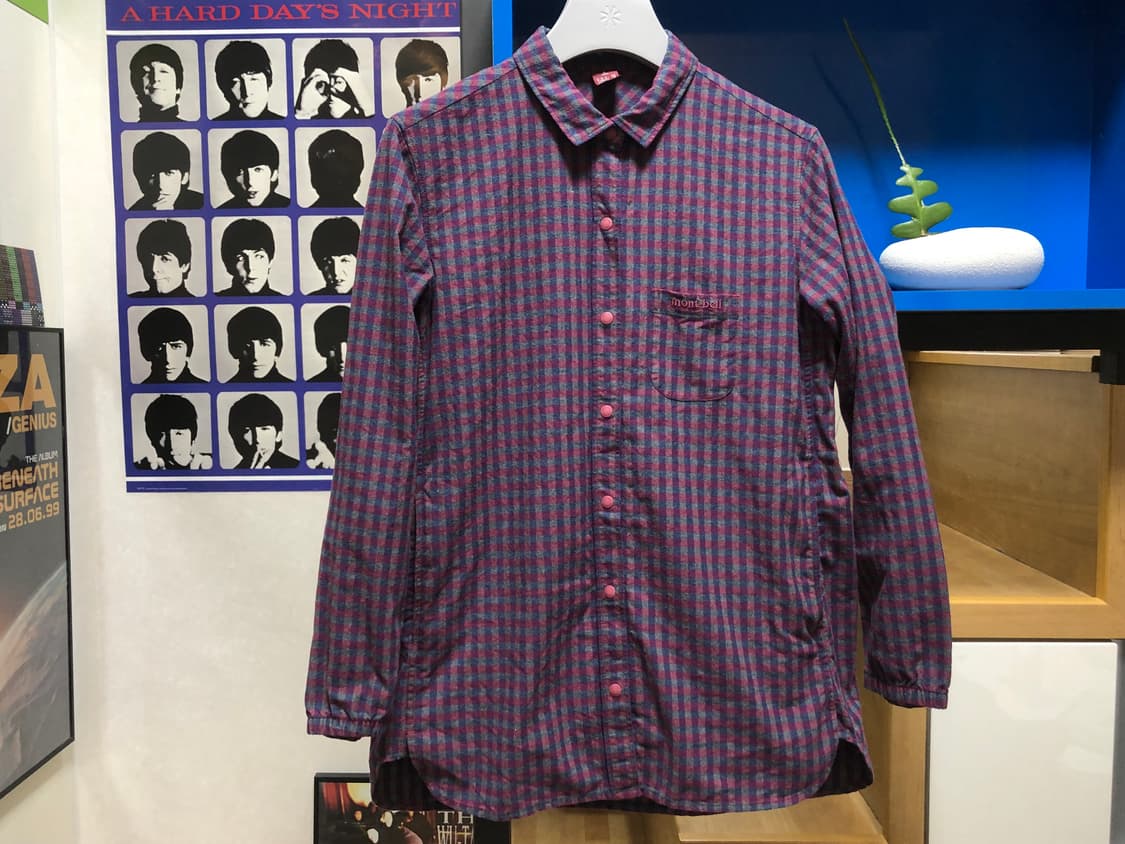 몽벨 체크 셔츠(S / Japan) 상품이미지1