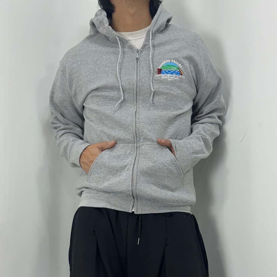 90’s Gildan Hood Zip Up 상품이미지1