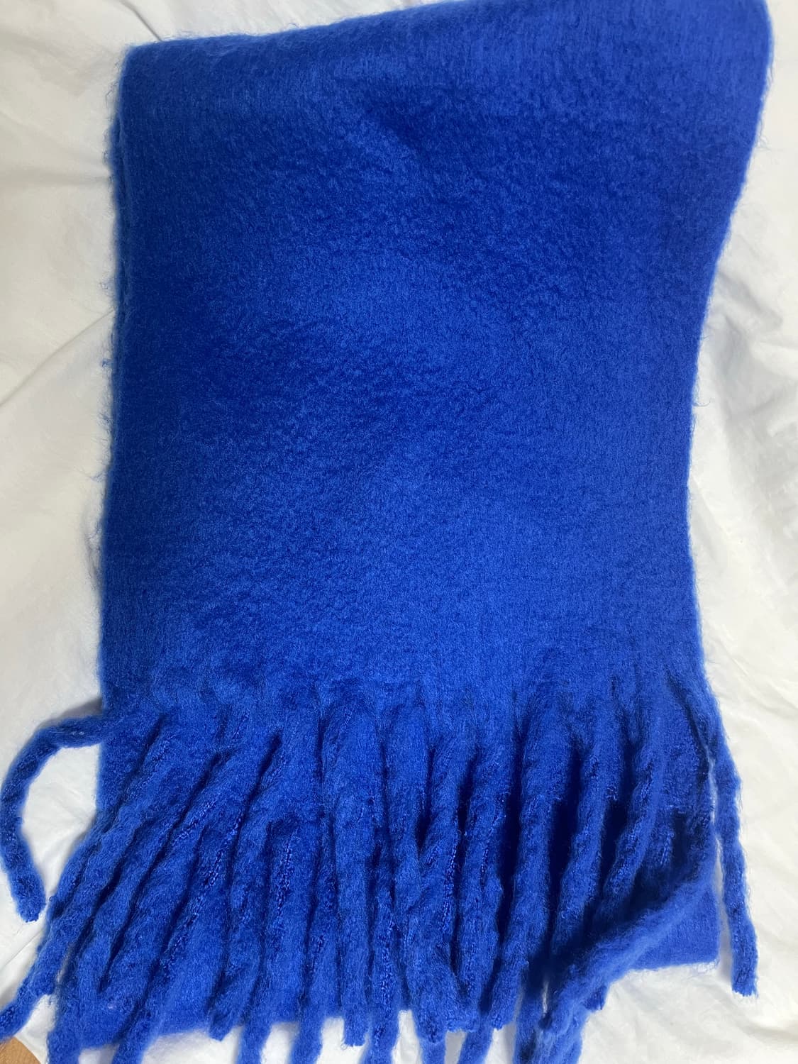 뉴뉴 블루 목도리 상품이미지1