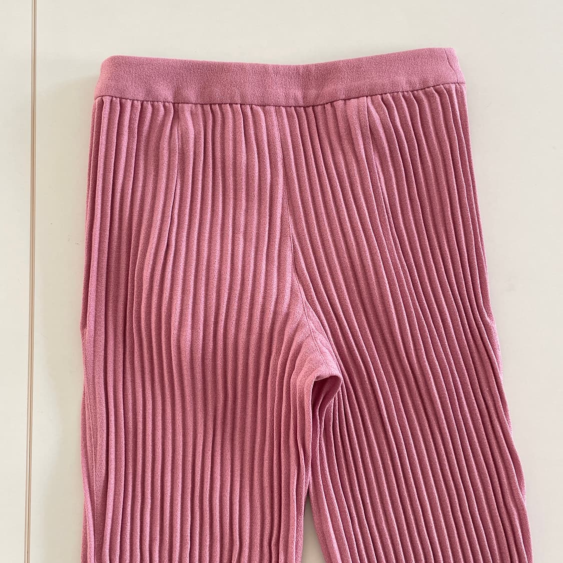 아이레네 핑크 플리츠 팬츠 상품이미지3