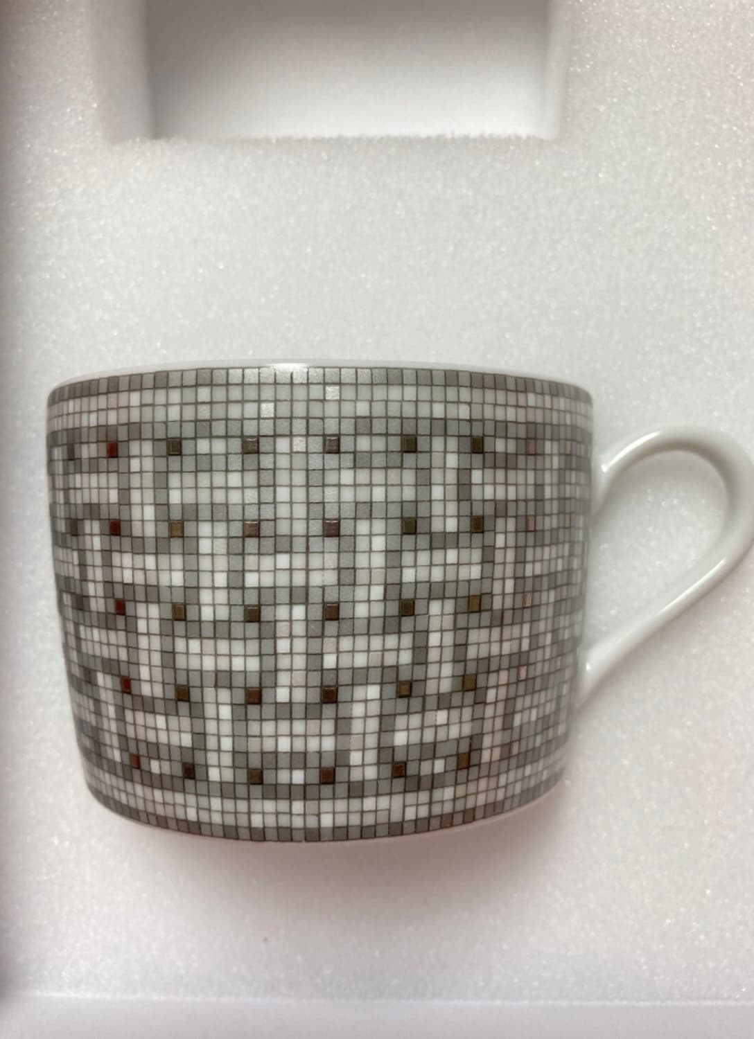 에르메스 모자이크 24 플래티넘 티컵 & 소서 상품이미지5