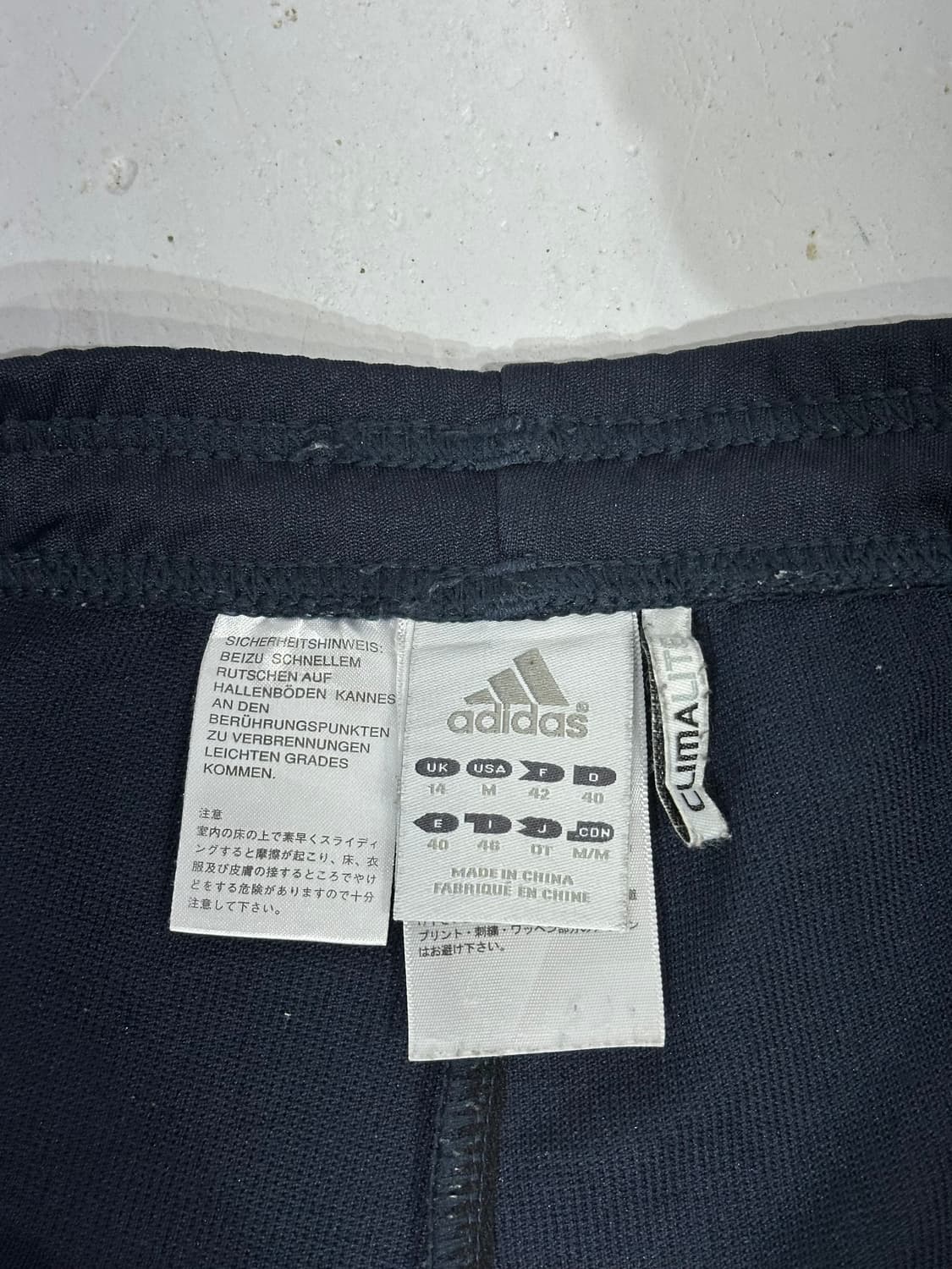 아디다스 대대장 와이드 스몰 로고 핑크 삼선 트레이닝 팬츠 추리닝 바지 상품이미지7