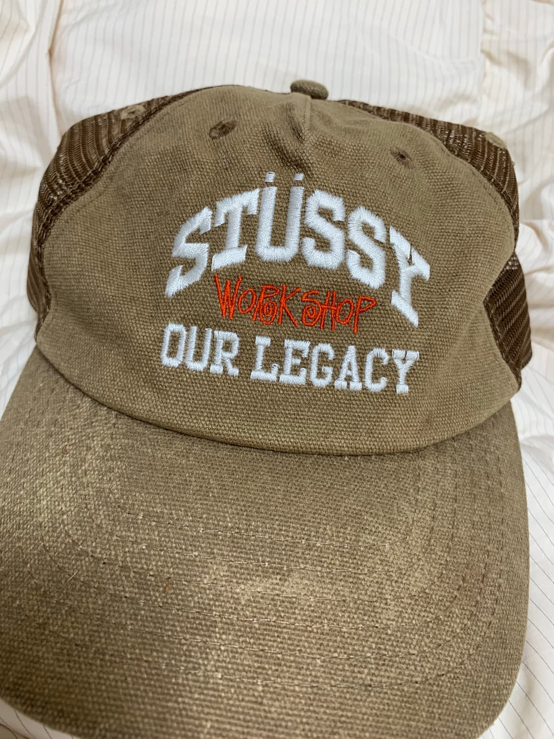 아워레거시 x 스투시 메쉬 캡 상품이미지2