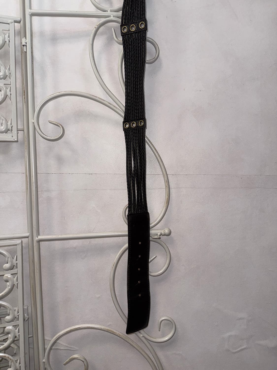 Anne Klein dark brown eyelet strap belt 상품이미지6