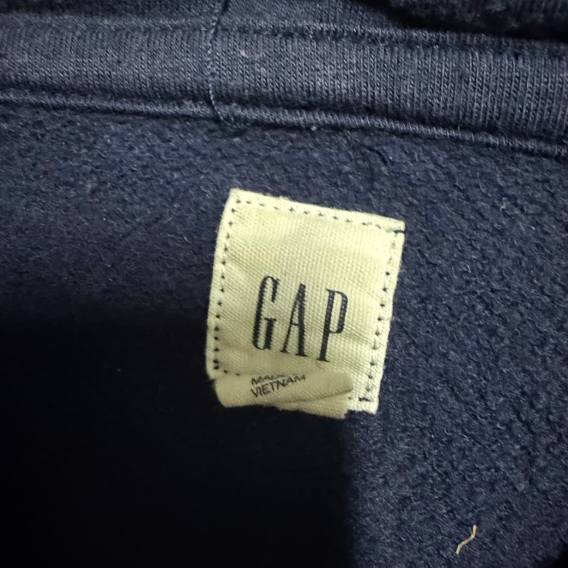 갭 네이비 후드집업 M 상품이미지3