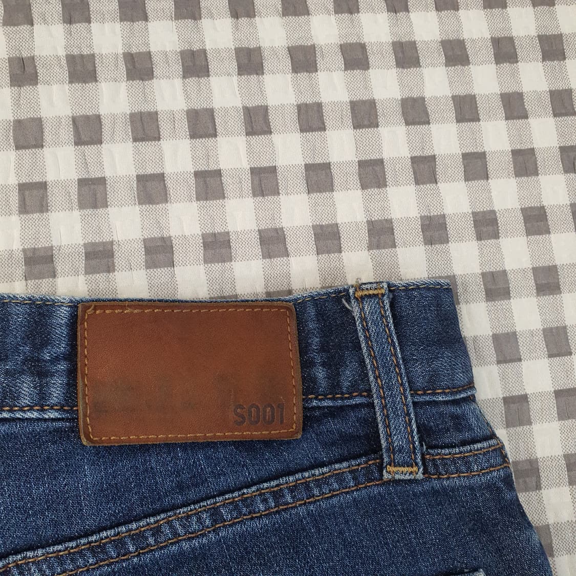 유니클로 스판 데님 청바지 남자31 상품이미지6