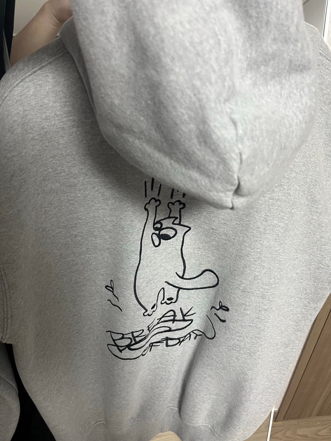 꼼파뇨 고양이 후드티 팝니다 상품이미지2