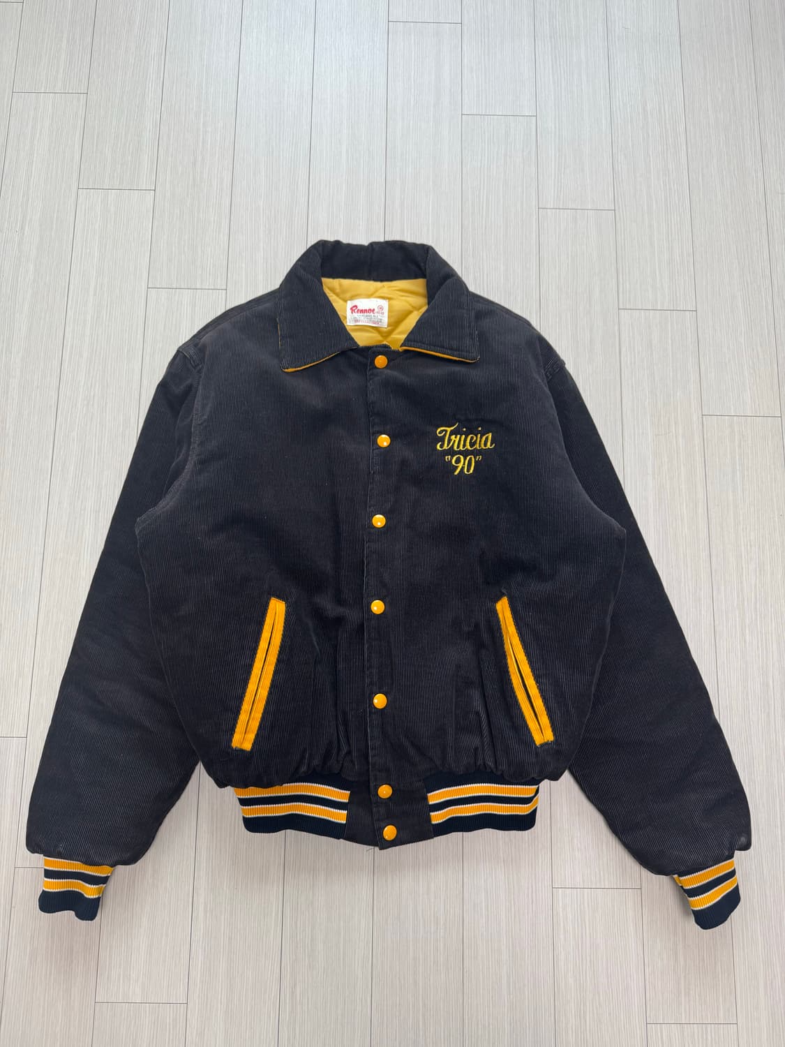 빈티지 코듀로이 바시티 상품이미지1