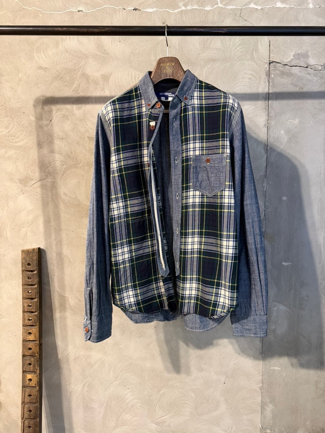 준야 와타나베 꼼데가르송 워크셔츠 슬림100 상품이미지3