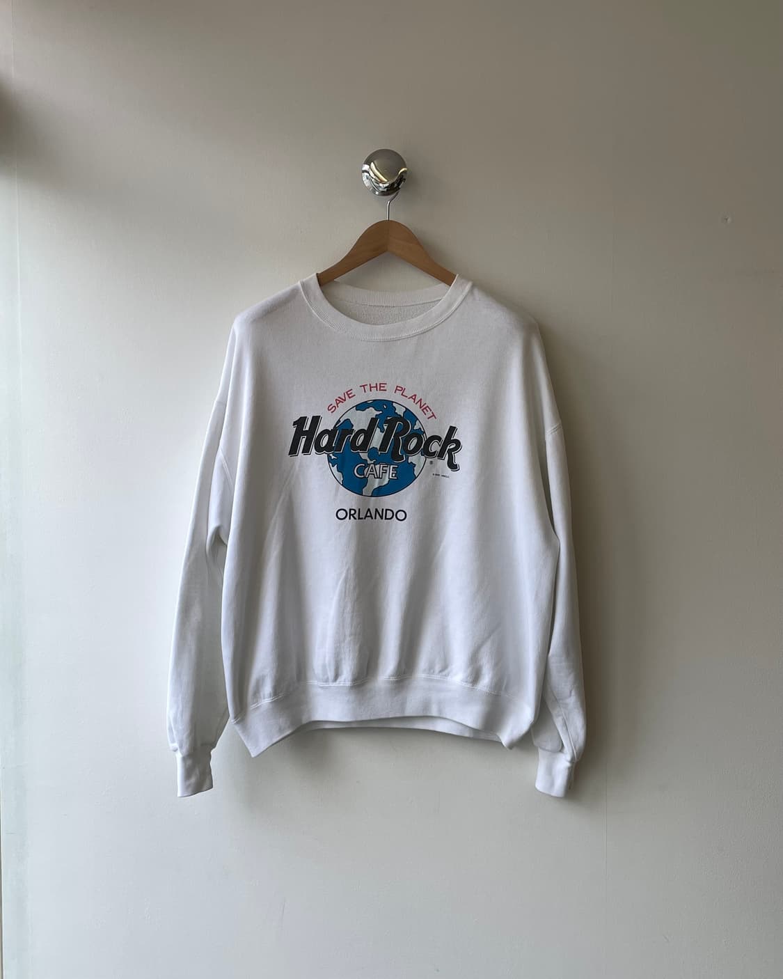 90‘s Hardrock cafe sweat shirt 하드락카페 스웻 상품이미지2