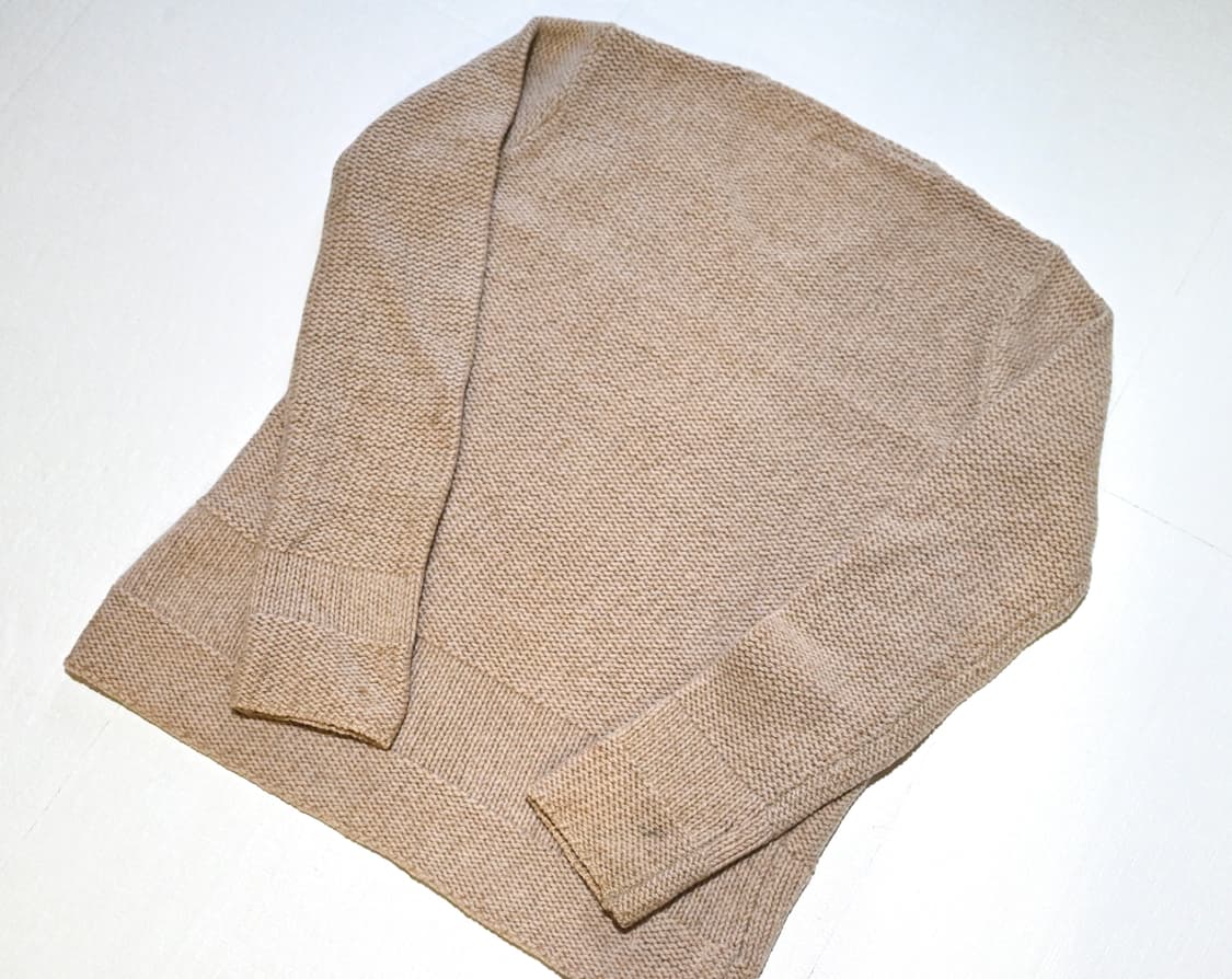 Armani jeans 2000s hemp wool knit 상품이미지5
