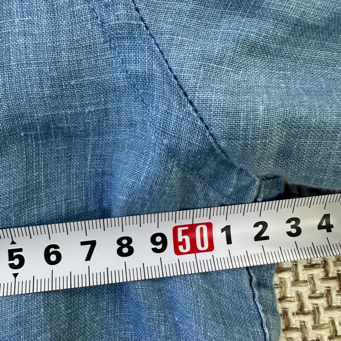 L 유니클로 린넨 긴팔 셔츠 0407D 상품이미지4