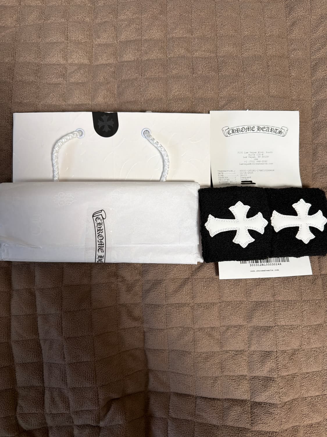 크롬하츠 크로스 패치 손목 아대 상품이미지1