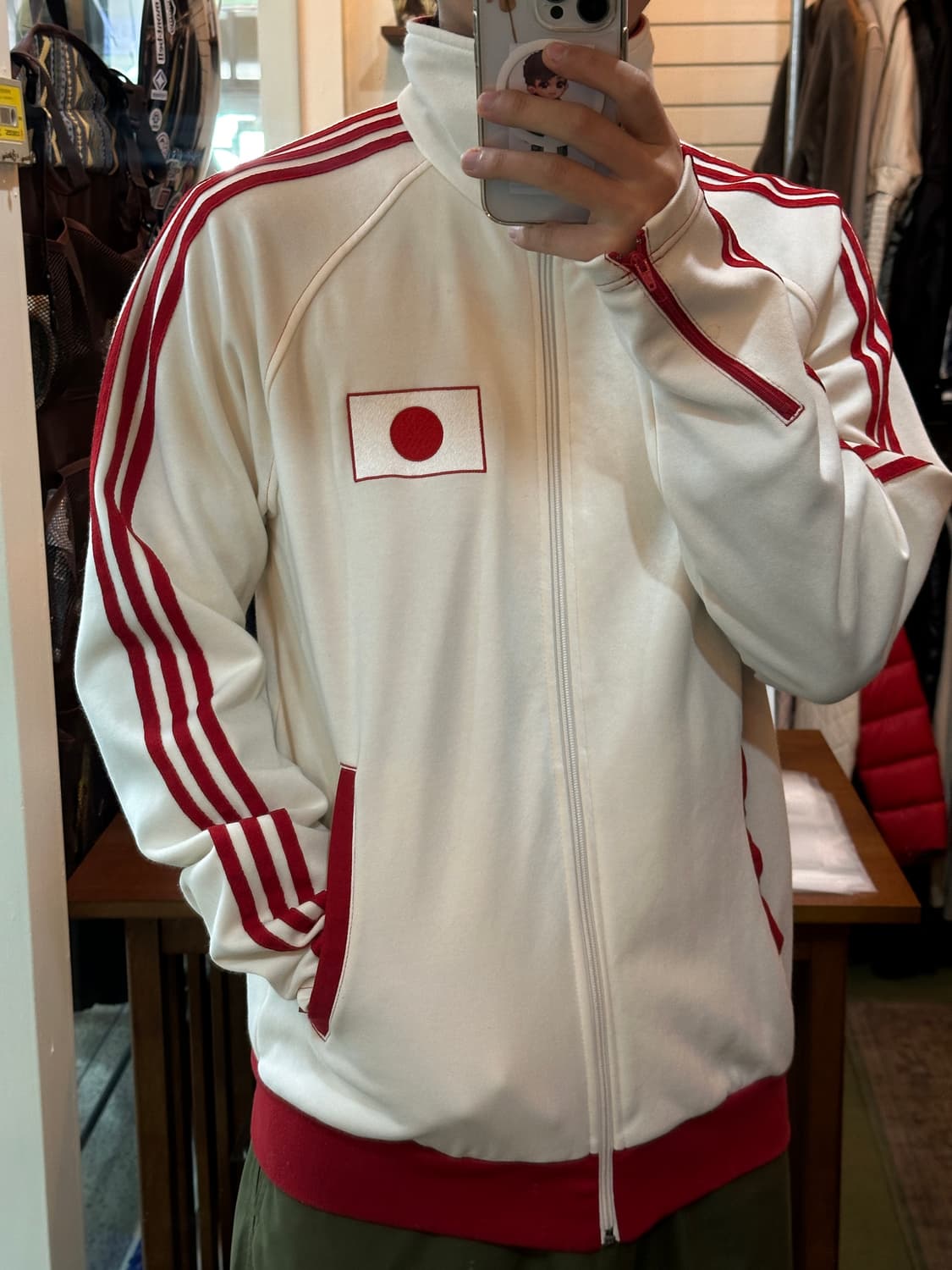 아디다스 파이어버드 재팬 일장기 져지 상품이미지3