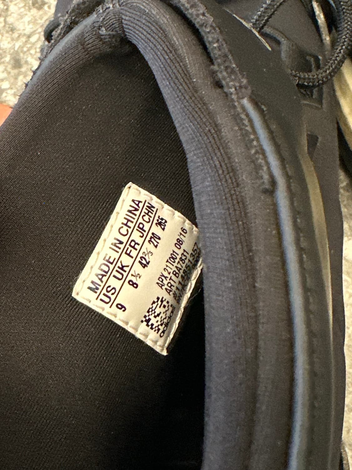 아디다스 Y-3 트레일 하이탑 처분  상품이미지6