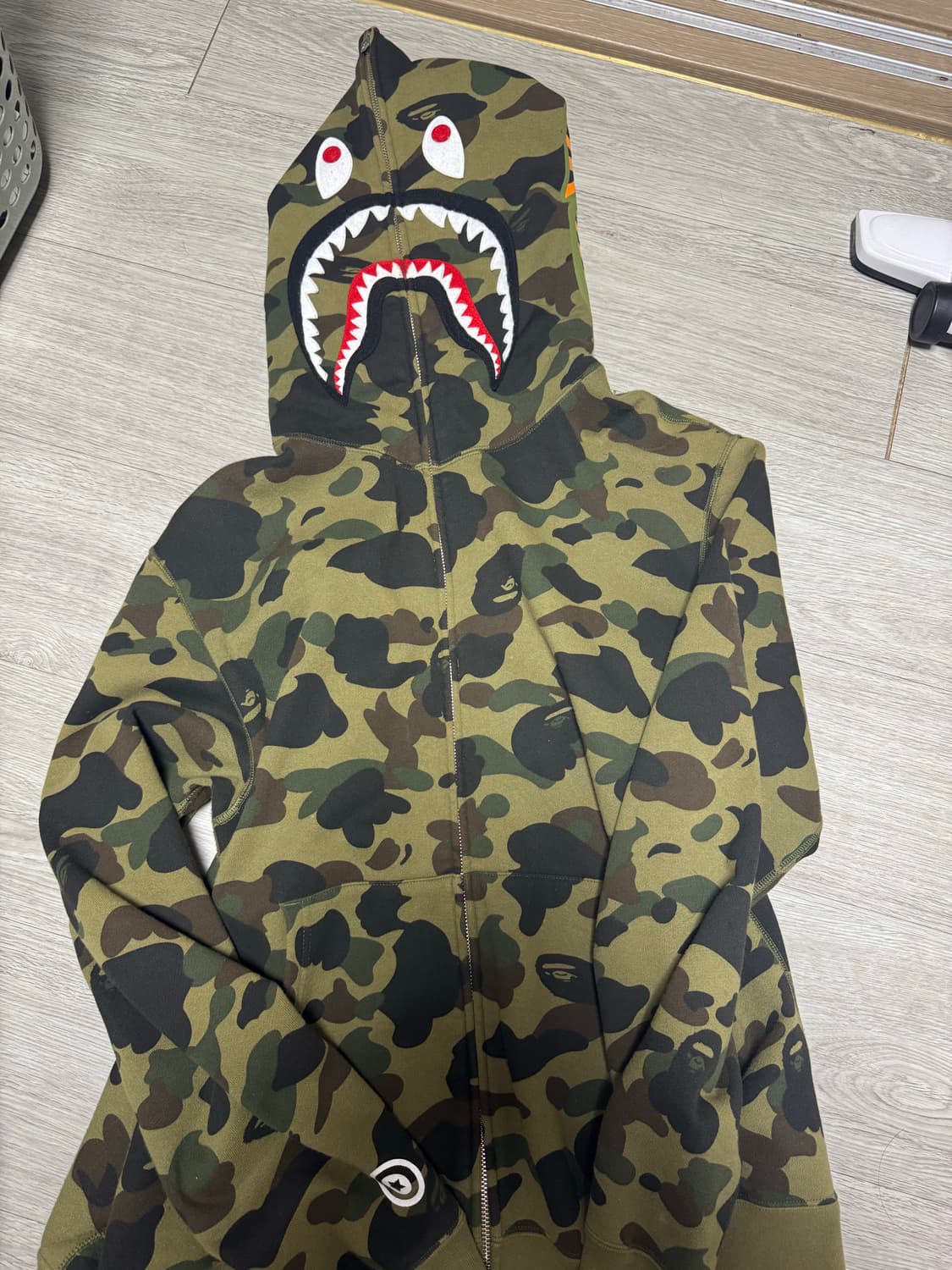 베이프 1st camo 녹계 XL 상품이미지1