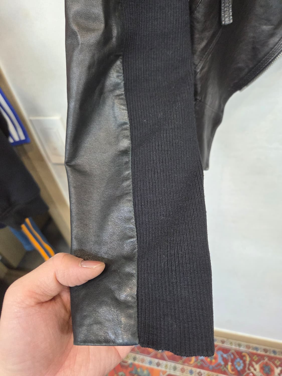 보브 라이더 양가죽 골지 자켓 55 상품이미지5