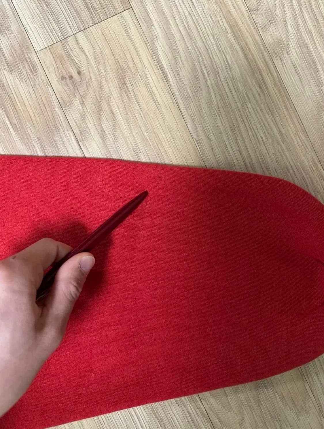 90s 빈티지 러셀 후드 레드 XL USA 상품이미지7