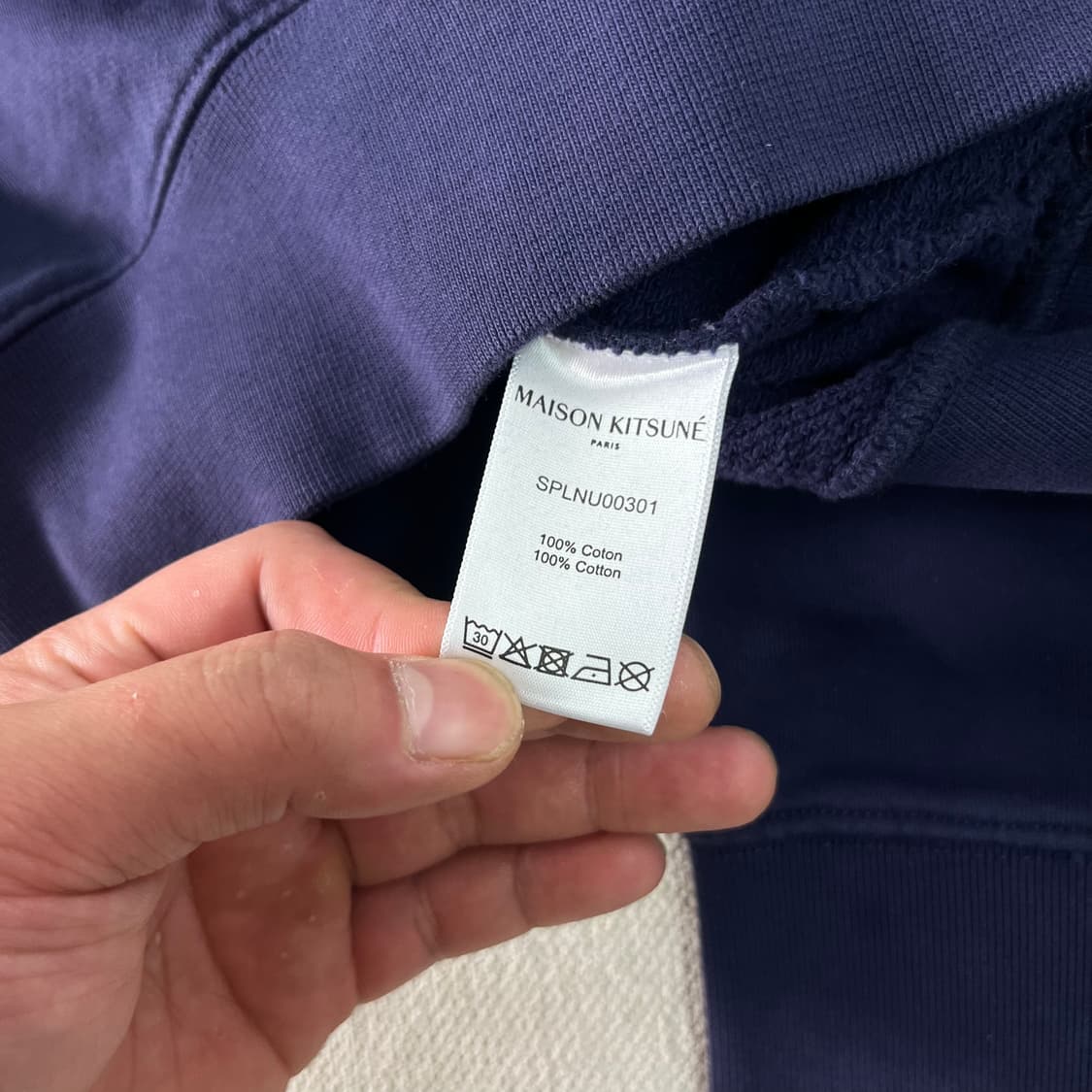 95 메종키츠네 라인프렌즈 패치 맨투맨 상품이미지5