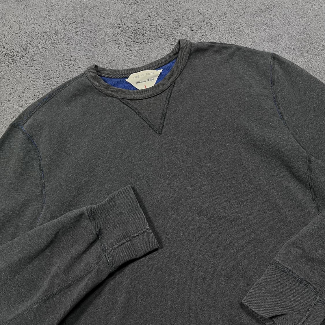 rag & bone 랙앤본 그레이 맨투맨 상품이미지1