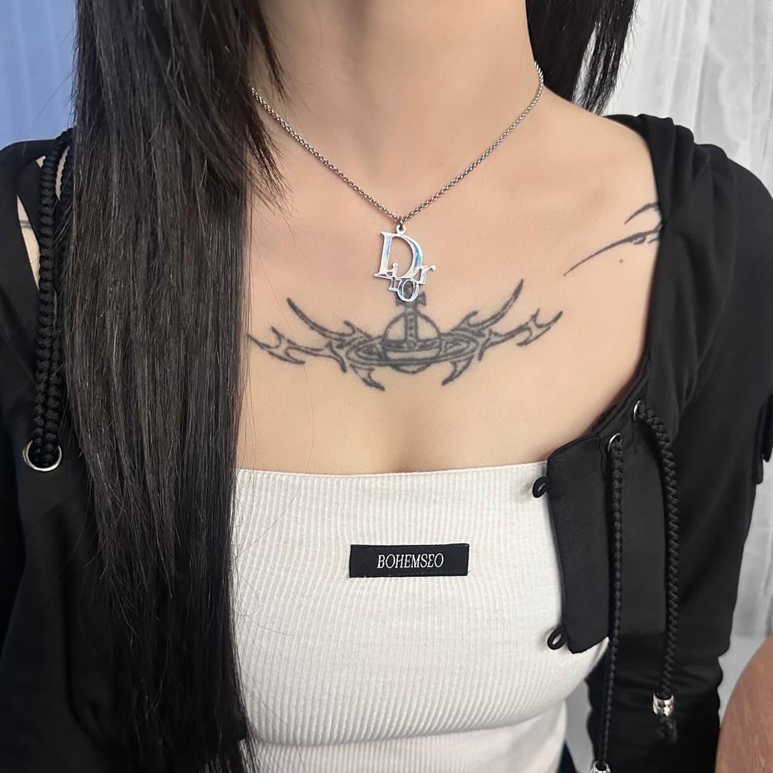 디올 볼드 오블리크목걸이 상품이미지5