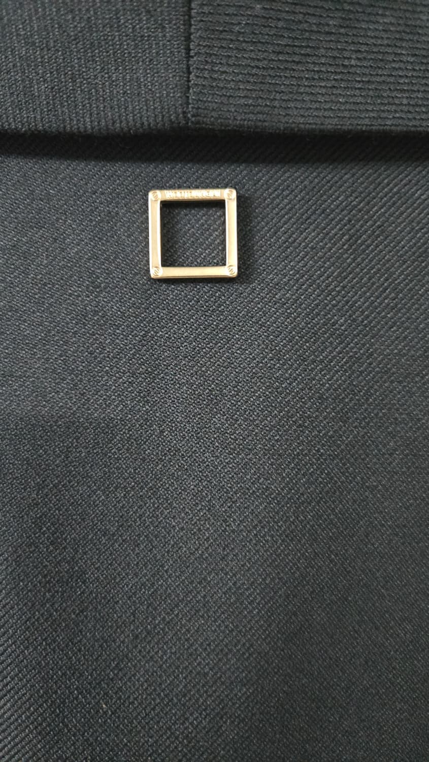 우영미 19FW 시그니쳐 버클 롱코트 상품이미지4