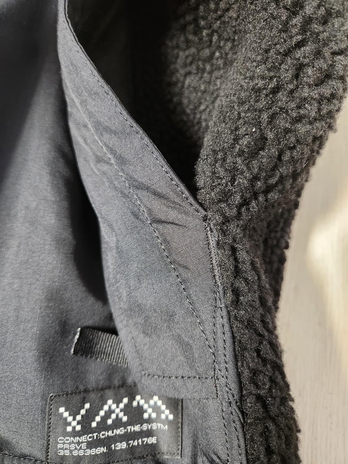 새상품급) 아디다스 PRSVE BOS 쉐르파 재킷 HP1388 사이즈s지 상품이미지4