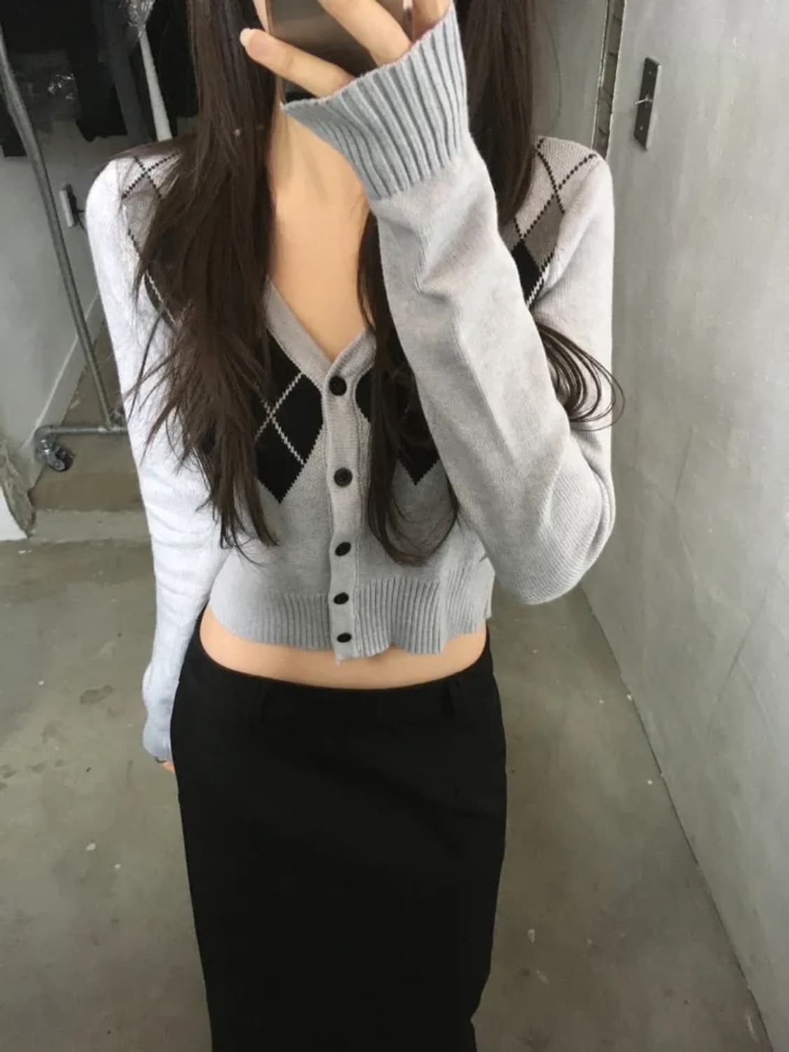 127room 아가일가디건  상품이미지2