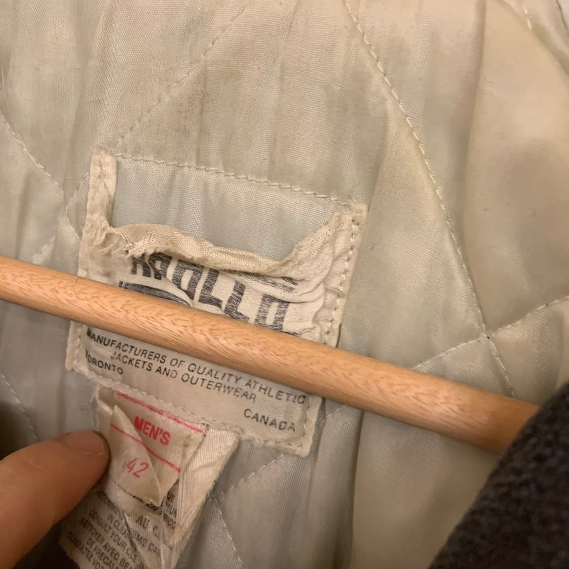 70s 아폴로 바시티 캐나다 상품이미지10