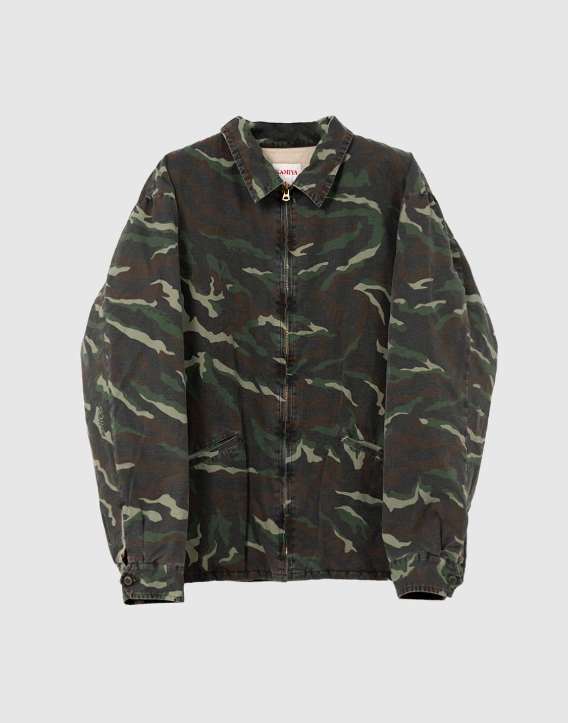 KAMIYA CAMOUFLAGE WASH JACKET 상품이미지1